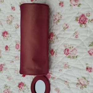 Elizabeth Arden cosmetic bag barrel mirror